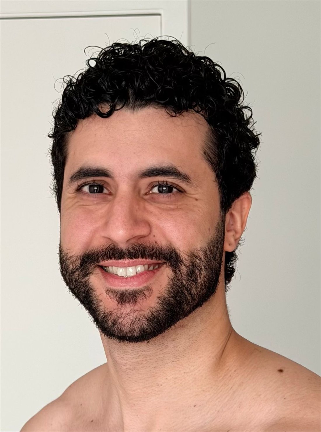 Foto crua antes do ensaio